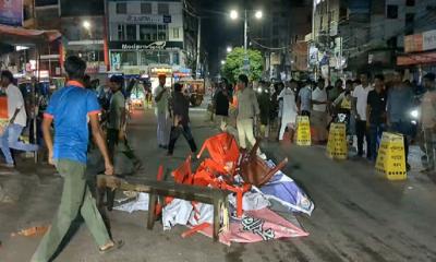 নুরুল হকের ওপর হামলার প্রতিবাদে জাপার কার্যালয়ে ভাঙচুর