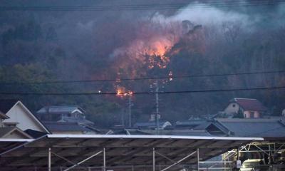 জাপানে ভয়াবহ দাবানল, ৩ হাজারের বেশি মানুষকে সরানোর নির্দেশ