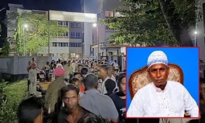 যুবলীগ নেতাকে ছাড়াতে থানায় গ্রামবাসীর বিক্ষোভ, পরে জিম্মায় মুক্তি