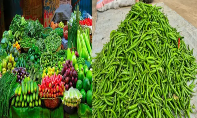 সবজির দাম ঊর্ধ্বমুখী, কাঁচা মরিচ ৪০০ টাকা কেজি