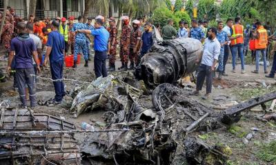 মাইলস্টোন ট্র্যাজেডি: বিমান দুর্ঘটনার এক মাস পর শিক্ষার্থী তাসনিয়ার মৃত্যু