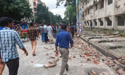 রাজধানীর মিরপুরে দেয়াল ধসে নিহত ১, আহত অন্তত ৭