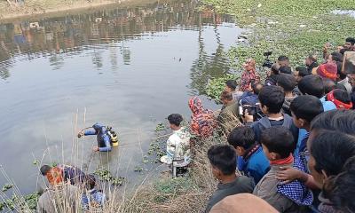 নওগাঁয় চোর সন্দেহে ধাওয়া খেয়ে পানিতে ডুবে যুবকের মৃত্যু