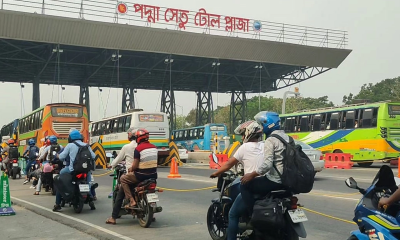 পদ্মা সেতুর ইটিসিতে টোল আদায় ১০ কোটি টাকা ছাড়াল