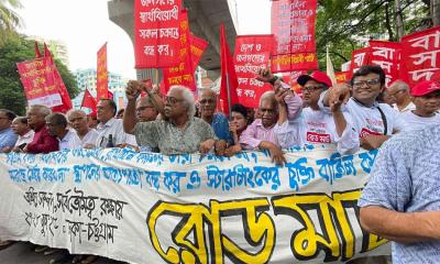 নৌবন্দর রক্ষা ও করিডোর প্রতিহত করার দাবিতে চট্টগ্রামের পথে রোডমার্চ, ফেনীতে পথসভা