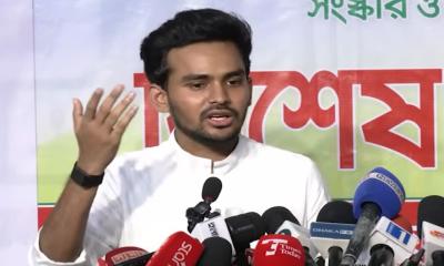 ‘ডিপ স্টেট’ থেকে ২০২৯ পর্যন্ত ক্ষমতায় থাকার প্রস্তাব এসেছিল: আসিফ মাহমুদ