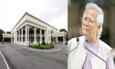 রাষ্ট্রীয় অতিথি ভবন যমুনা ছাড়লেন অধ্যাপক মুহাম্মদ ইউনূস