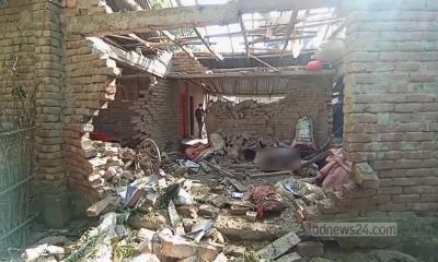 চাঁপাইনবাবগঞ্জে ককটেল তৈরির সময় ভয়াবহ বিস্ফোরণ, নিহত ২, আহত ৩