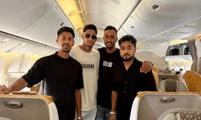 পিএসএল খেলতে দেশ ছাড়লেন মোস্তাফিজ-শরিফুলরা