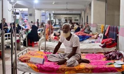 ডেঙ্গুতে প্রাণ গেলো আরও ৩ জনের, হাসপাতালে ভর্তি ১০০৭