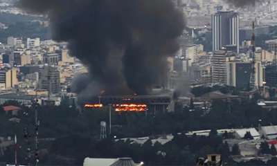 তেহরানে ইসরাইলি হামলার খবর নিশ্চিত করেছে ইরানের রাষ্ট্রীয় টেলিভিশন