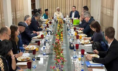 জামায়াত আমিরের সঙ্গে ইইউ’র প্রধান পর্যবেক্ষকের সৌজন্য সাক্ষাৎ