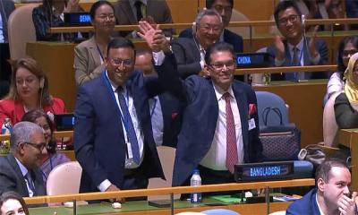 জাতিসংঘের সাধারণ পরিষদের সভাপতি নির্বাচিত হলেন খলিলুর রহমান