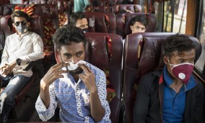 ঈদ শেষে ফেরার সময় মাস্ক পরার আহ্বান
