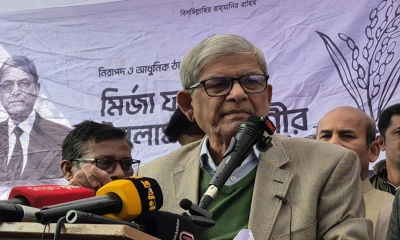 জামায়াতে ইসলামী দেশটাকে আফগানিস্তান বানাতে চায়: মির্জা ফখরুল