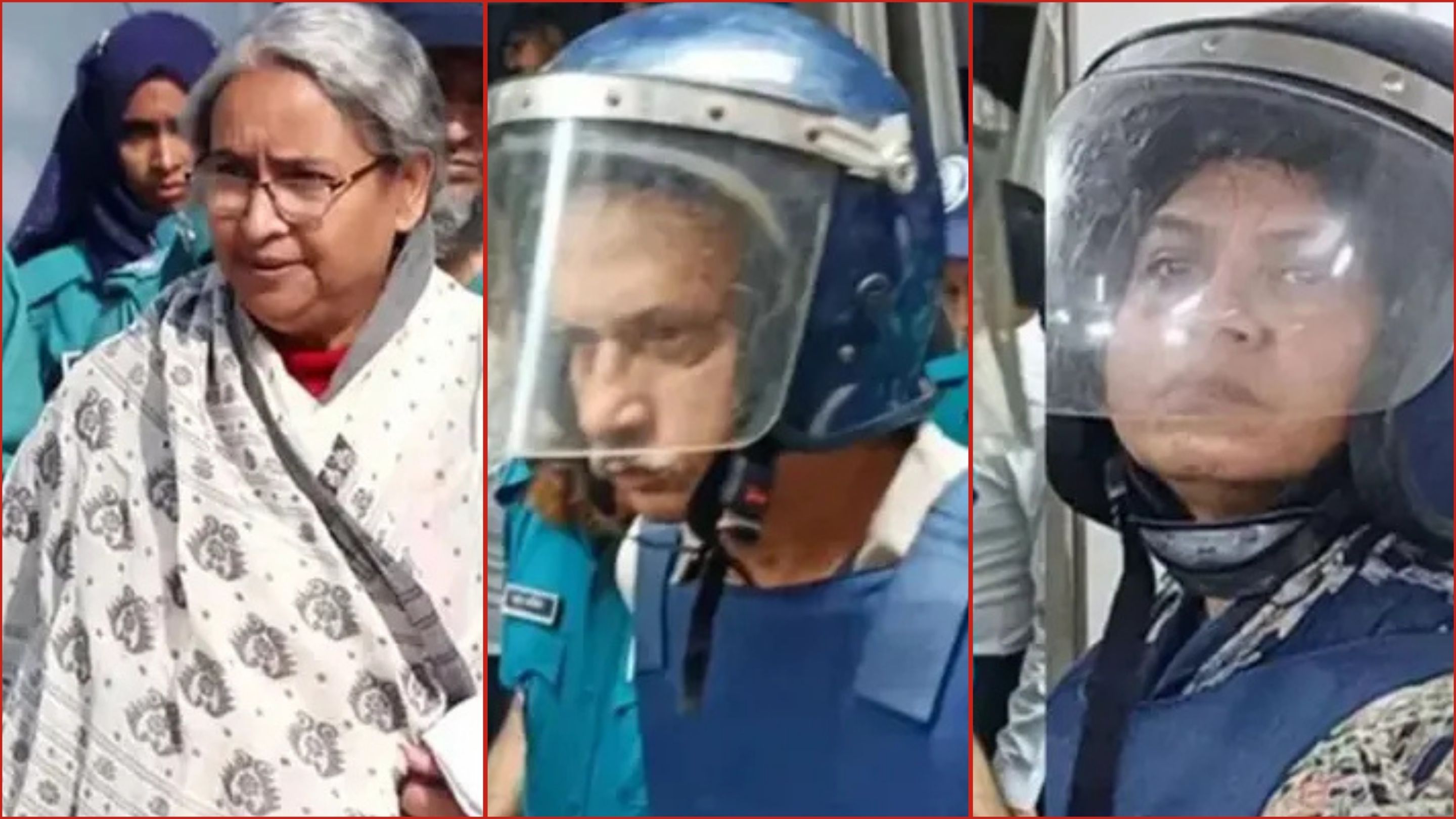 দীপু মনি-মোজাম্মেল বাবু-রুপাকে গ্রেফতার দেখিয়ে কারাগারে প্রেরণ