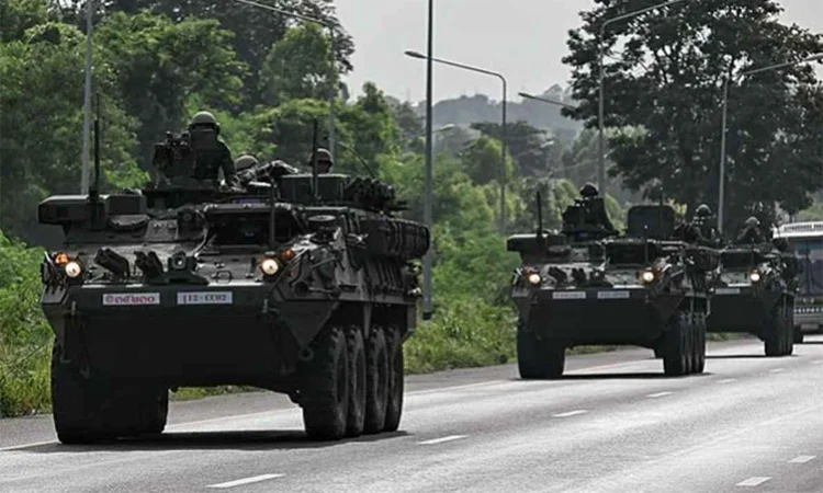থাইল্যান্ড-কম্বোডিয়া সীমান্তে উত্তেজনা, থাই বিমানবাহিনীর হামলা