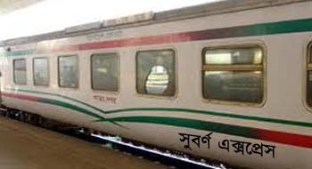 চলন্ত ট্রেনে পাথর নিক্ষেপ, ১ যাত্রী আহত