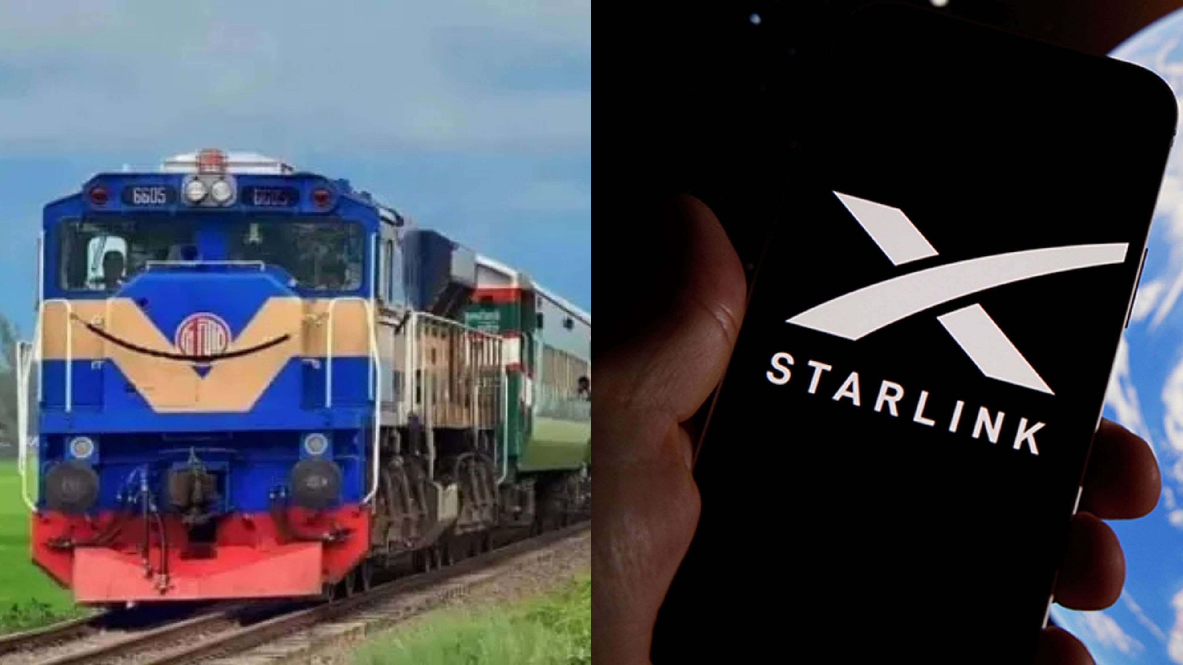 রেলে স্টারলিংকের ফ্রি ওয়াইফাই