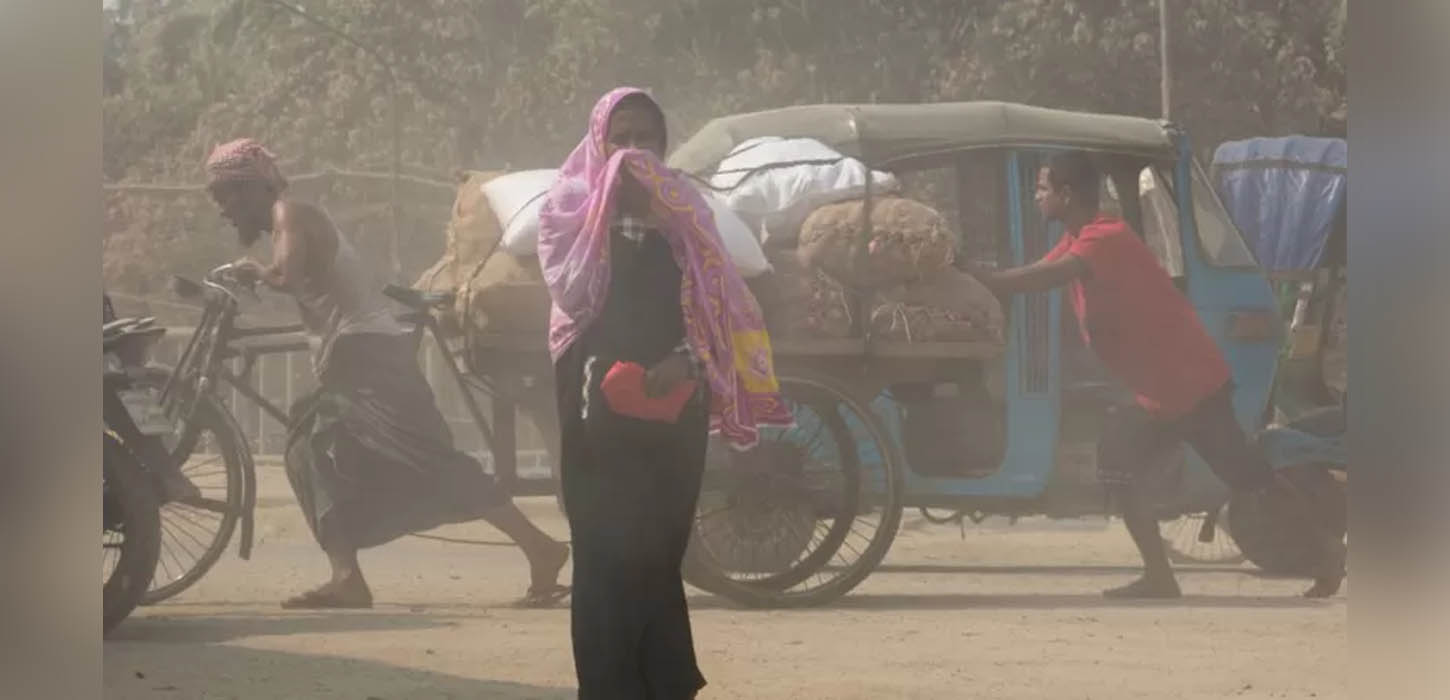 বায়ু দূষণে আবারও শীর্ষস্থানে ঢাকা