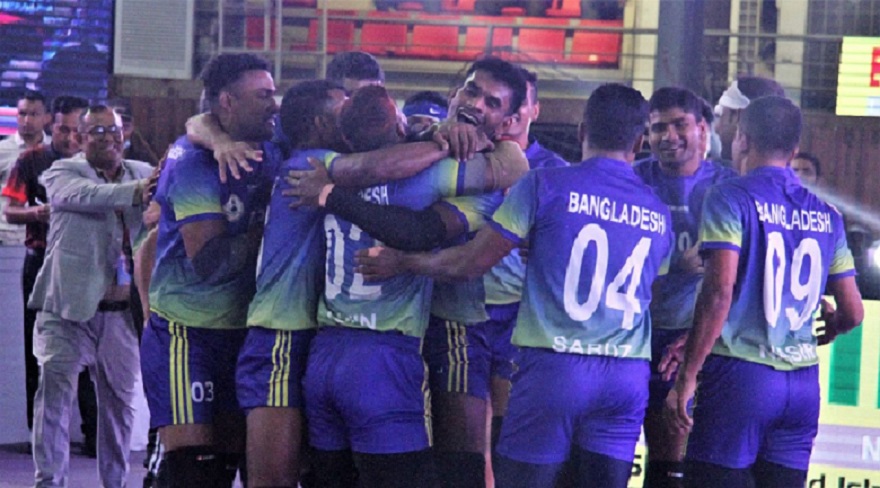 থাইল্যান্ডকে হারিয়ে তৃতীয়বারের মতো ফাইনালে বাংলাদেশ