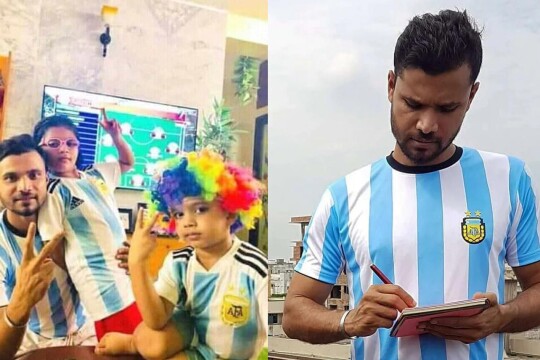 চরম ভক্ত মাশরাফী চান আর্জেন্টিনা বিশ্বকাপ জিতুক