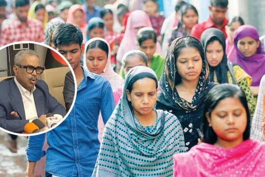 শ্রমিকদের বেতন বাড়াতে অনীহা মালিকপক্ষের