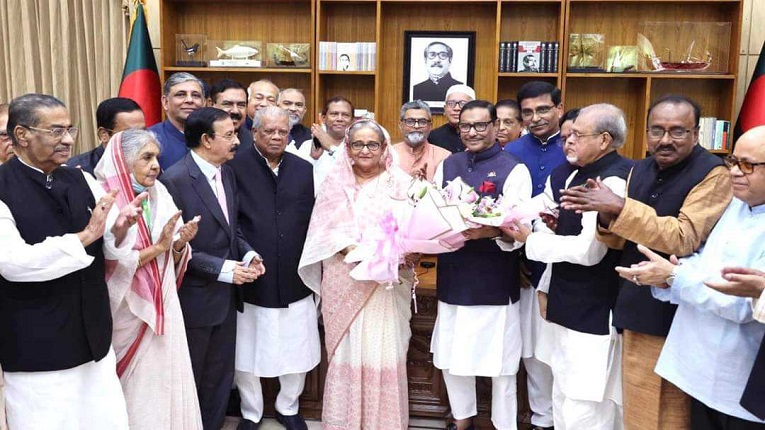 দেশের উন্নয়ন-অগ্রযাত্রাকে নস্যাৎ করতে জাতীয় ও আন্তর্জাতিক চক্রান্ত চলছে