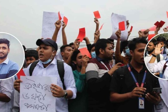 শিক্ষার্থীদের সড়ক আন্দোলন দ্বিধাবিভক্ত!