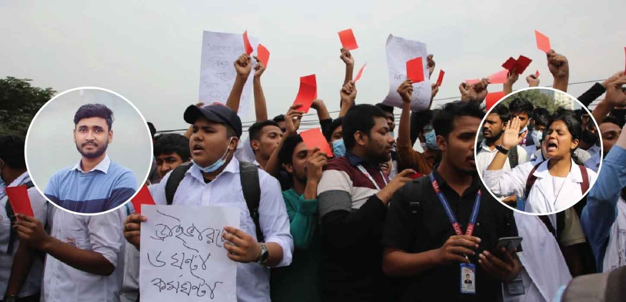 শিক্ষার্থীদের সড়ক আন্দোলন দ্বিধাবিভক্ত!