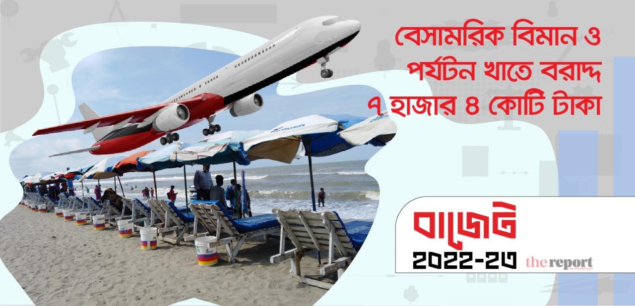 বেসামরিক বিমান ও পর্যটন খাতে বরাদ্দ ৭ হাজার ৪ কোটি টাকা