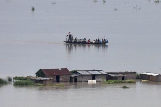 তিস্তার প্লাবনে রংপুরে ৪ হাজারের বেশি পরিবার পানিবন্দি