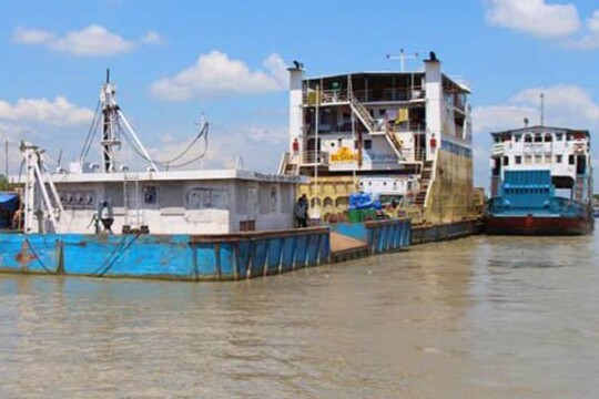 শিমুলিয়া-বাংলাবাজার নৌরুটে ফের চলছে ফেরি