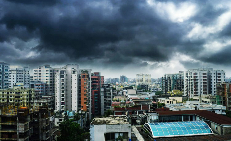 ঢাকায় শীতে মেঘলা আকাশ, তবে বৃষ্টি হচ্ছে না