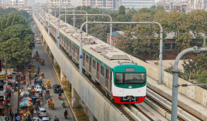 ঈদের ছুটিতেও চলবে মেট্রোরেল