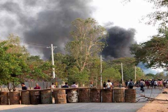মিয়ানমারে সেনা অভিযানে নিহত ৮২