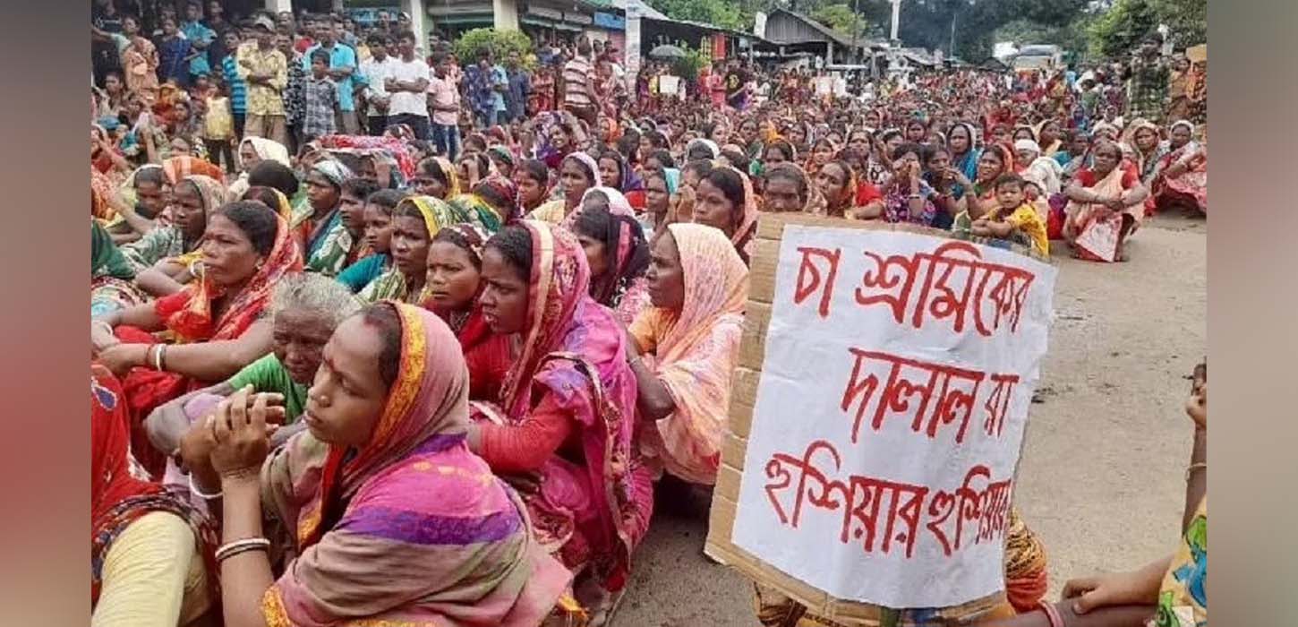 শনিবার থেকে চা শ্রমিকদের কঠোর আন্দোলনের হুঁশিয়ারি