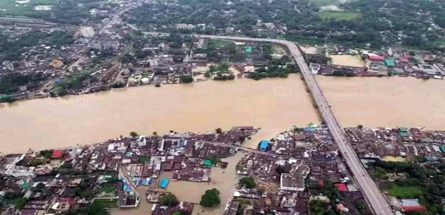 সিলেট বিভাগের ৭২ শতাংশ এলাকা প্লাবিত