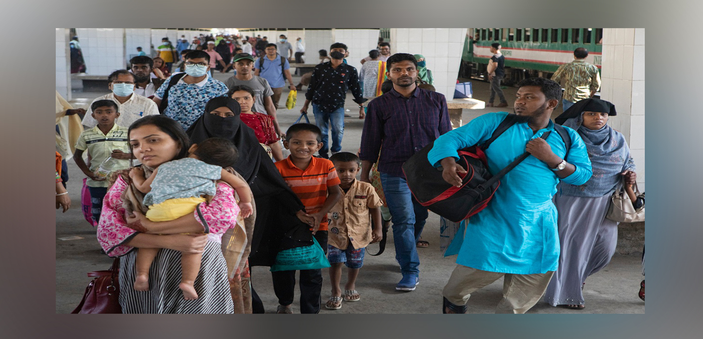 স্বস্তির ঈদযাত্রার পর রাজধানীতে ফিরছেন নগরবাসী