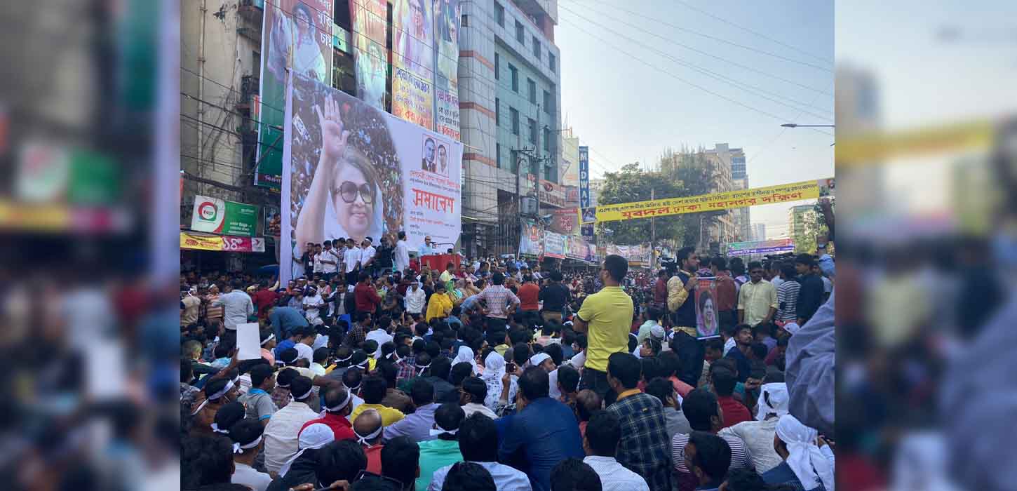 রাজপথের সংগ্রামে খালেদা জিয়াকে মুক্ত করা হবে: হাফিজ