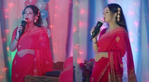 প্লাস্টিকের বোতল দিয়ে গান গাইলেন দীঘি