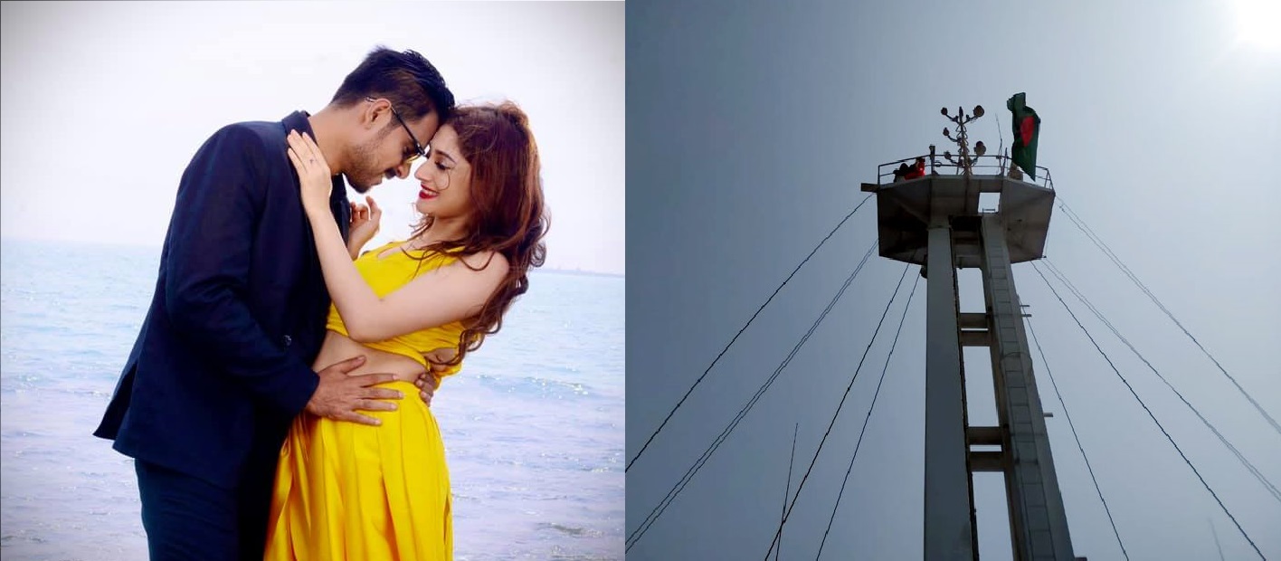 ঝুঁকি নিয়ে শ্যুটিং করলেন সিয়াম-পূজা