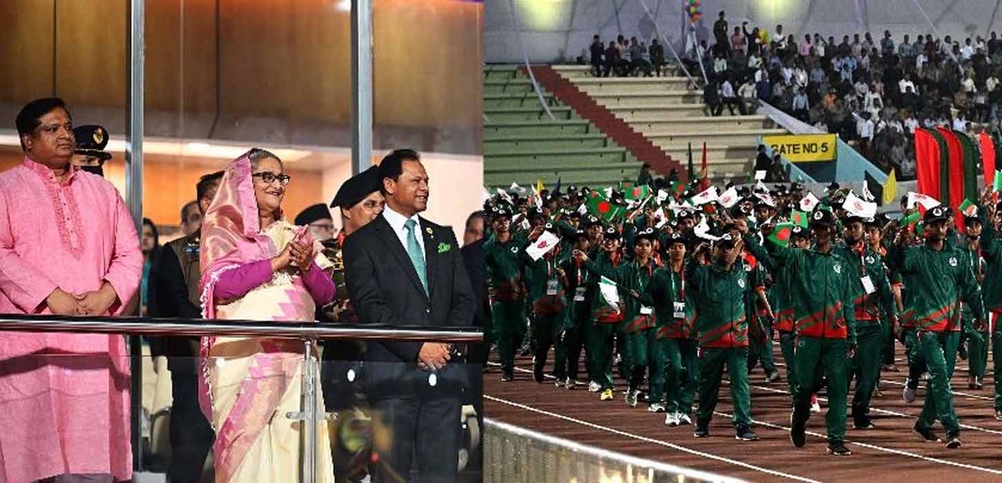 শেখ কামাল ২য় যুব গেমস চুড়ান্ত পর্বের উদ্বোধন করলেন প্রধানমন্ত্রী