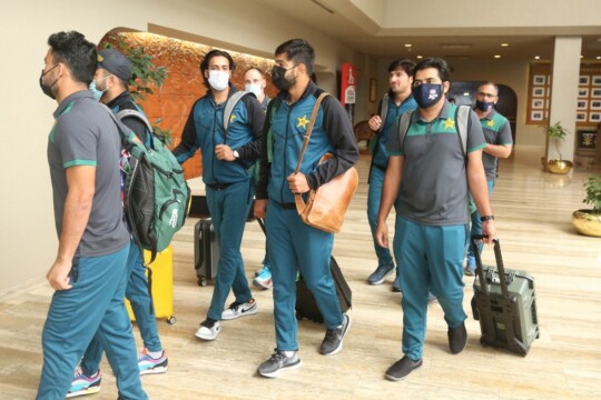 ঢাকায় পাকিস্তান ক্রিকেট দল