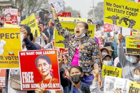 যে কারণে নতুন করে মিয়ানমারের ওপর মার্কিন নিষেধাজ্ঞা