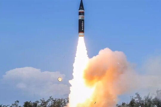 ‘অগ্নি প্রাইম’ নামের ব্যালেস্টিক মিসাইল পরীক্ষা চালাল ভারত