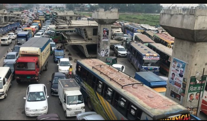 মঙ্গলবার সারাদিনের যানযটের প্রভাব