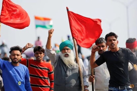 ভারতে কৃষক আন্দোলনের ১০০ দিন পালন