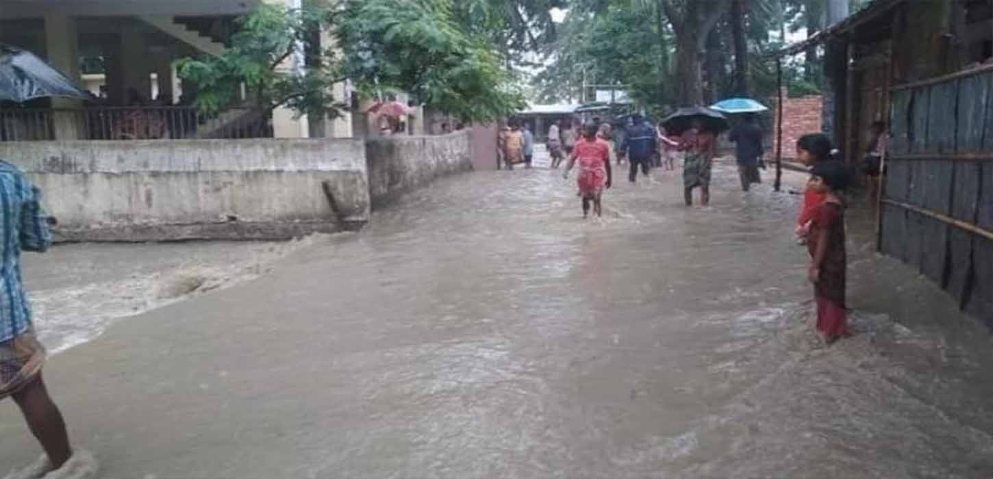 জোয়ারের পানিতে কক্সবাজারে ৪৫ গ্রাম প্লাবিত