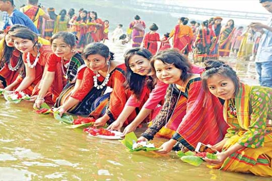 পাহাড়ে আজ থেকে ‘বৈসাবি’ উৎসব শুরু